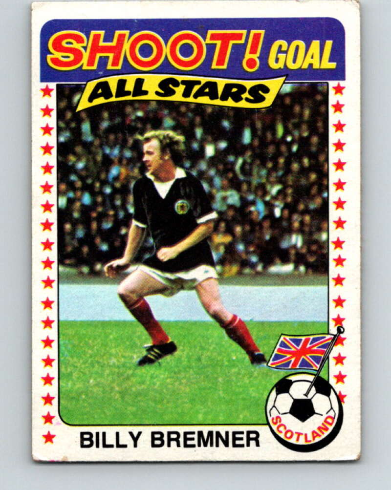 1976-77 Topps England Soccer Football #130 Billy Bremner V28148