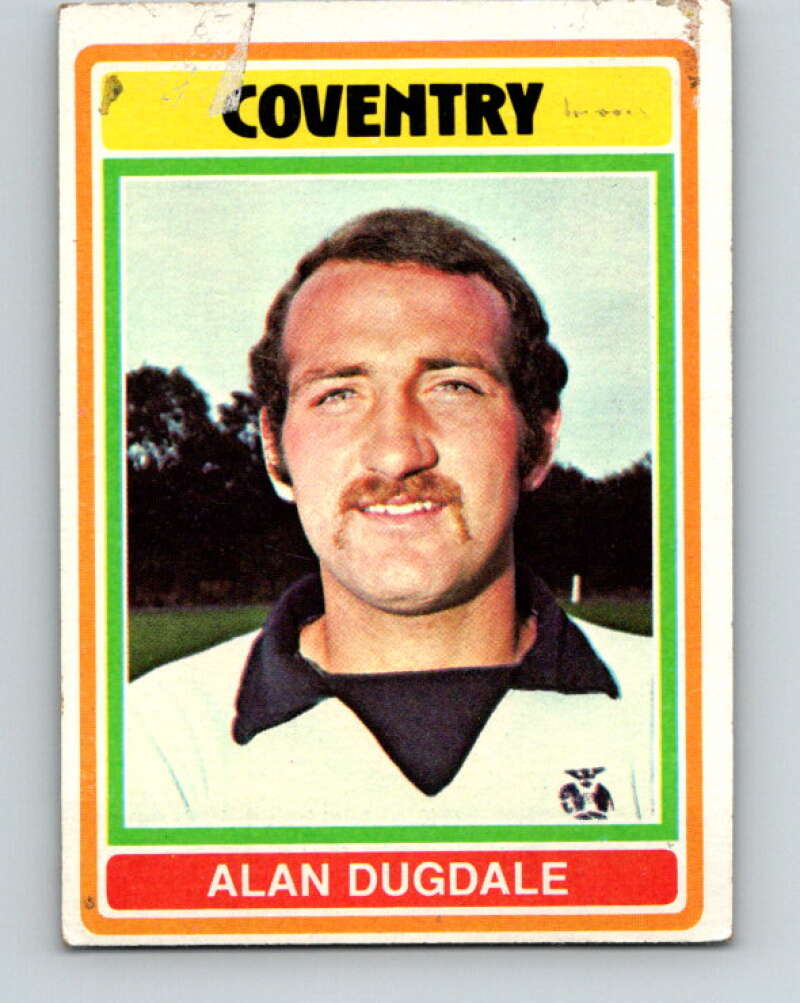 1976-77 Topps England Soccer Football #144 Alan Dugdale V28156