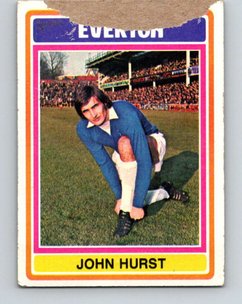 1976-77 Topps England Soccer Football #146 John Hurst V28157
