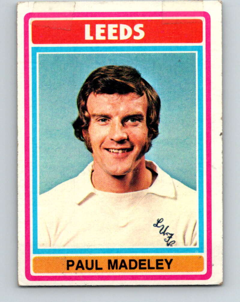 1976-77 Topps England Soccer Football #175 Paul Madeley   V28168