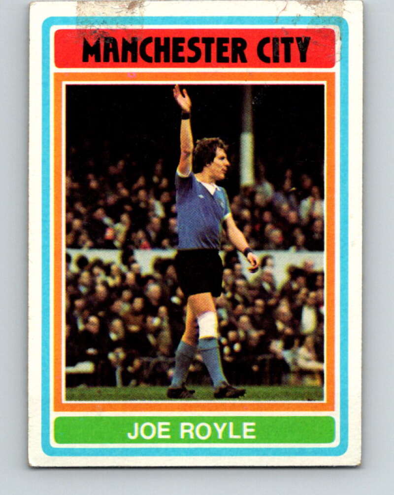 1976-77 Topps England Soccer Football #191 Joe Royle V28179