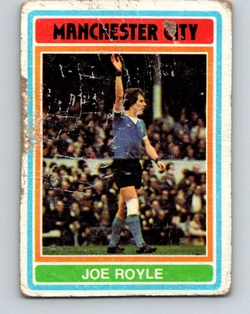 1976-77 Topps England Soccer Football #191 Joe Royle V28180