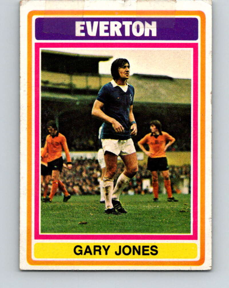 1976-77 Topps England Soccer Football #195 Gary Jones V28182