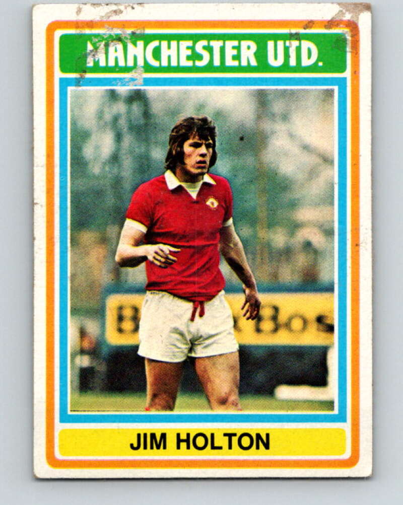 1976-77 Topps England Soccer Football #201 Jim Holton V28185