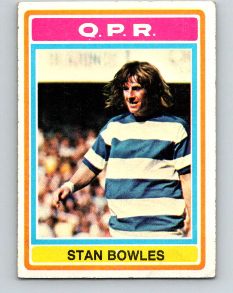 1976-77 Topps England Soccer Football #205 Stan Bowles V28187