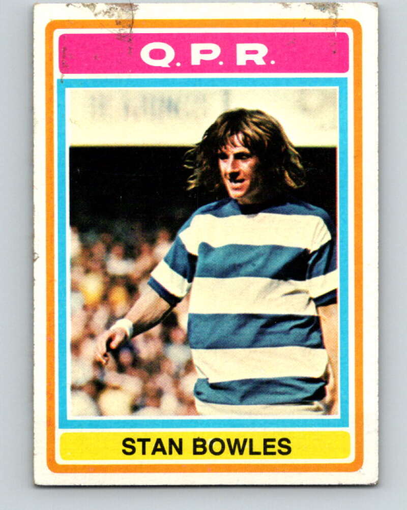 1976-77 Topps England Soccer Football #205 Stan Bowles V28188