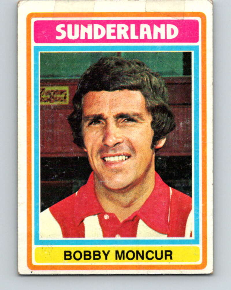 1976-77 Topps England Soccer Football #206 Bobby Moncur V28189