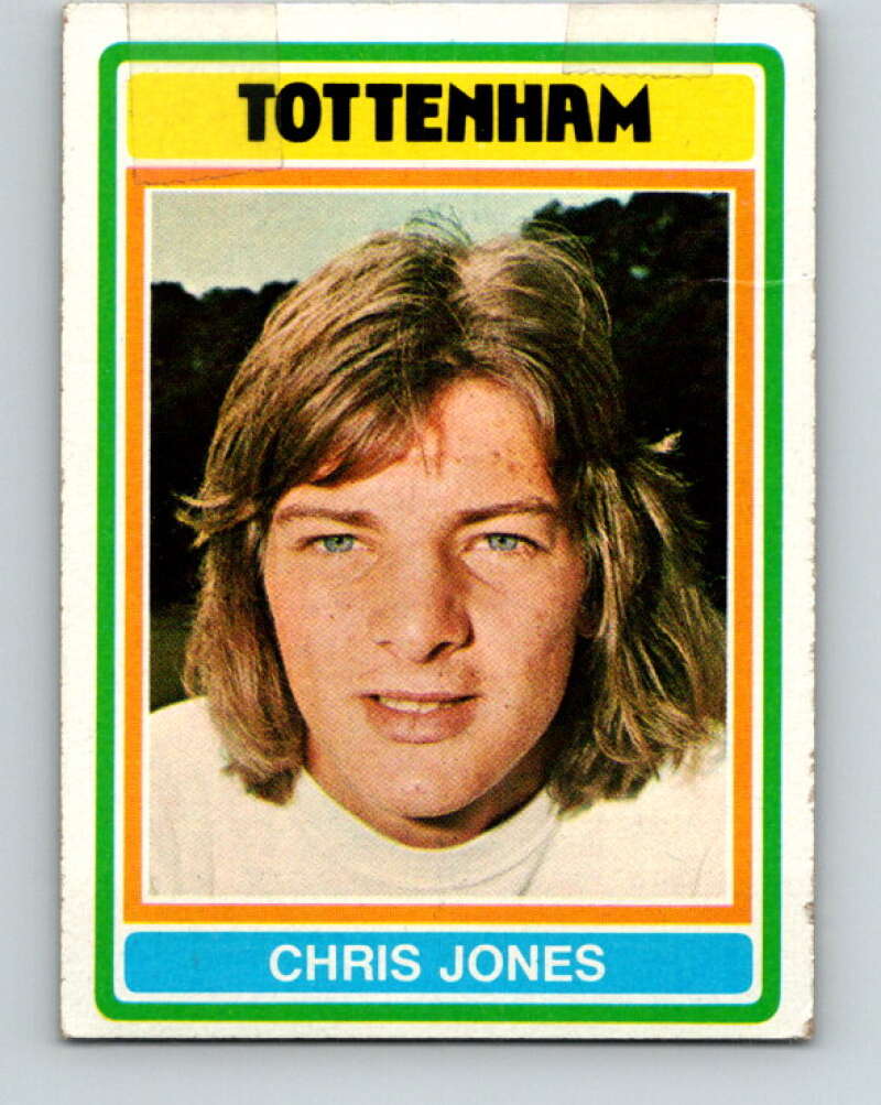 1976-77 Topps England Soccer Football #207 Chris Jones V28190