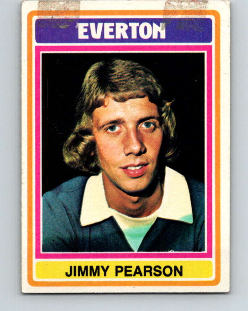 1976-77 Topps England Soccer Football #213 Jimmy Pearson V28197