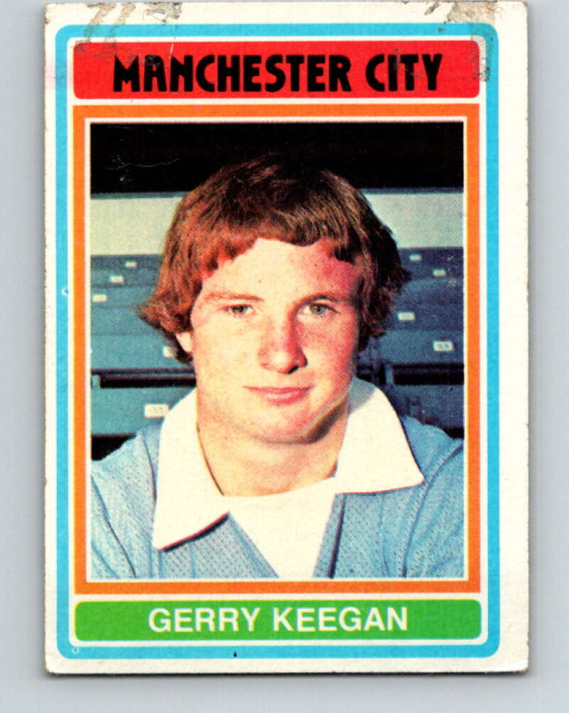 1976-77 Topps England Soccer Football #221 Gerry Keegan V28202