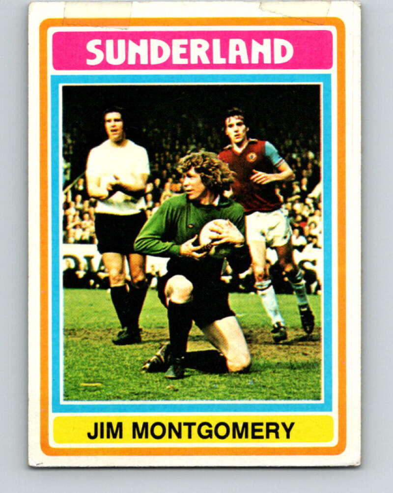 1976-77 Topps England Soccer Football #226 Jim Montgomery V28206