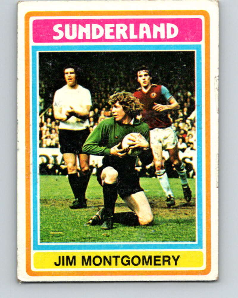 1976-77 Topps England Soccer Football #226 Jim Montgomery V28207