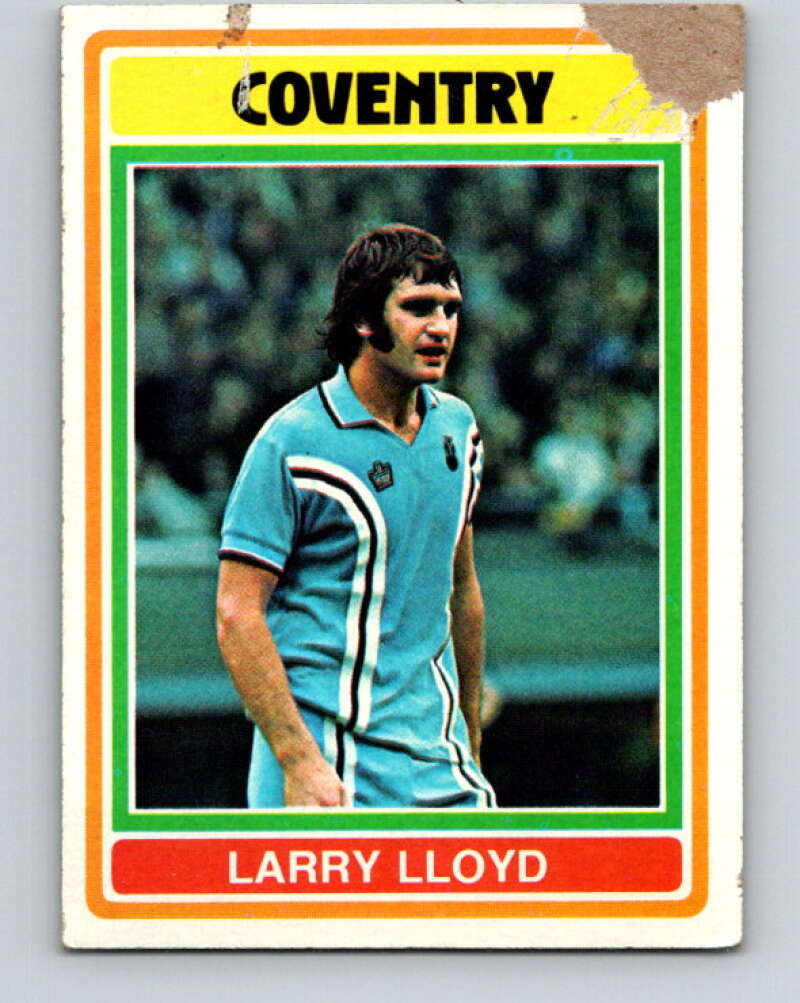 1976-77 Topps England Soccer Football #239 Larry Lloyd V28211