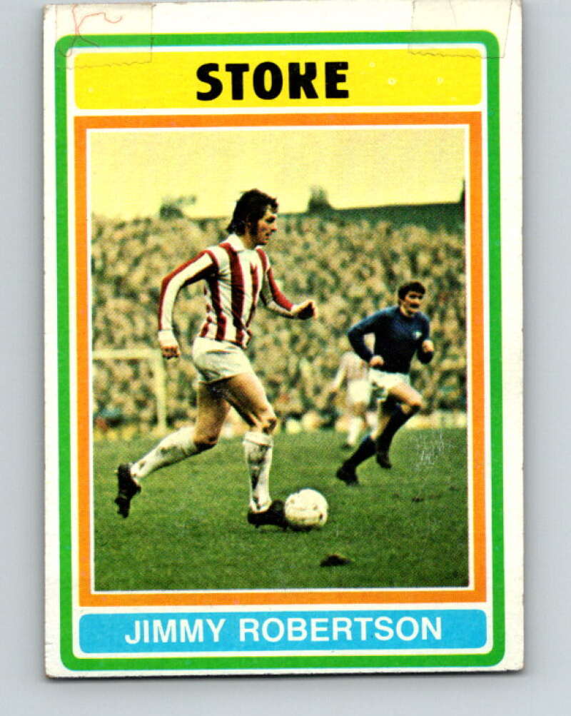 1976-77 Topps England Soccer Football #246 Jimmy Robertson V28213