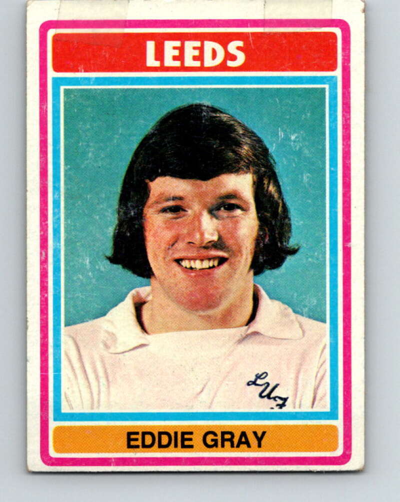 1976-77 Topps England Soccer Football #262 Eddie Gray V28223