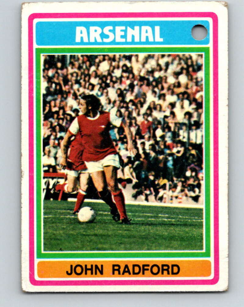1976-77 Topps England Soccer Football #266 John Radford V28225