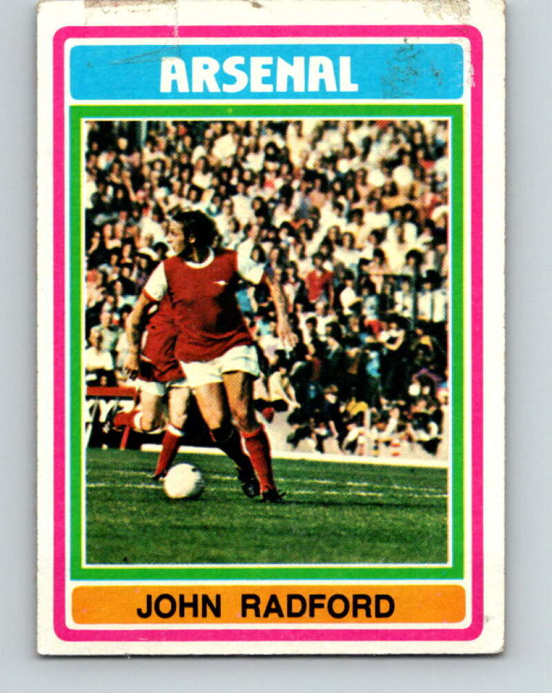 1976-77 Topps England Soccer Football #266 John Radford V28226