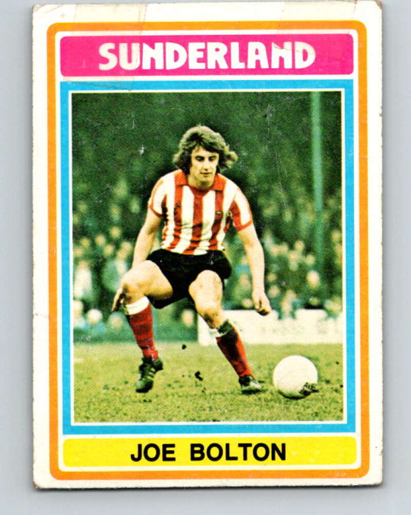 1976-77 Topps England Soccer Football #272 Joe Bolton V28230