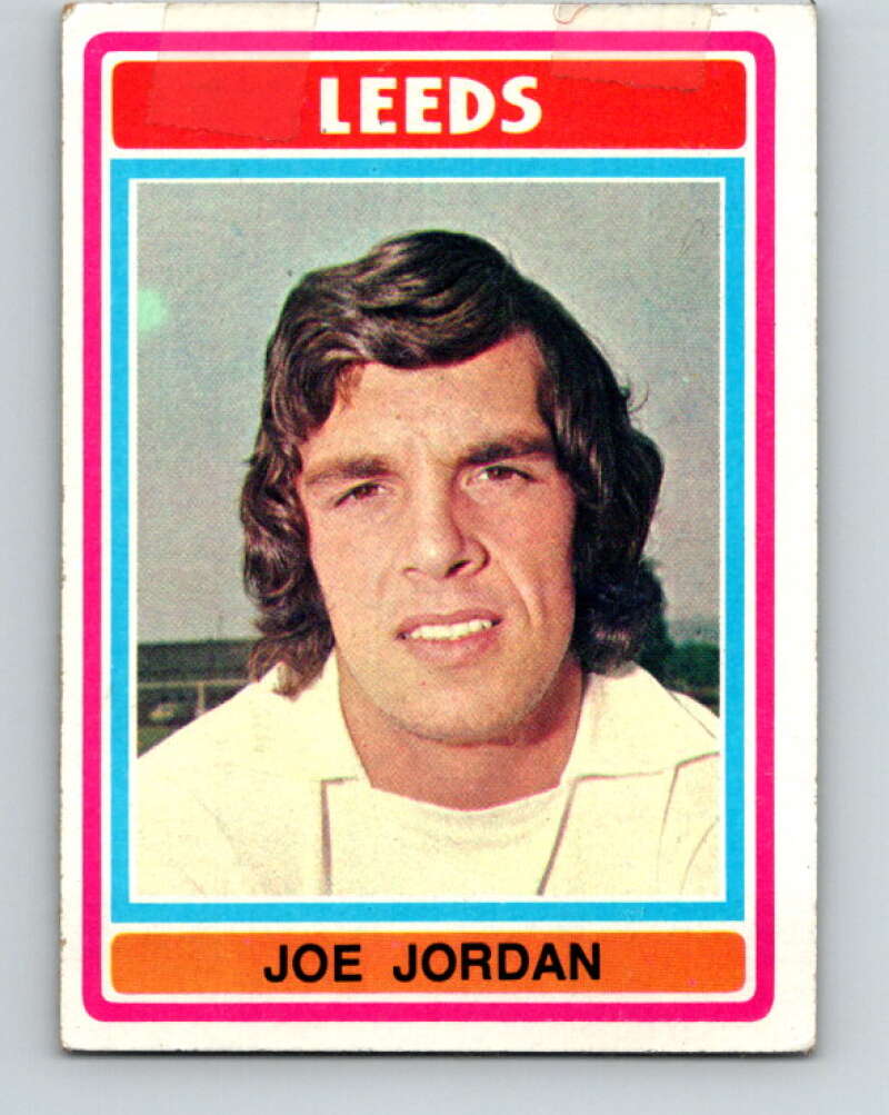 1976-77 Topps England Soccer Football #275 Joe Jordan V28233