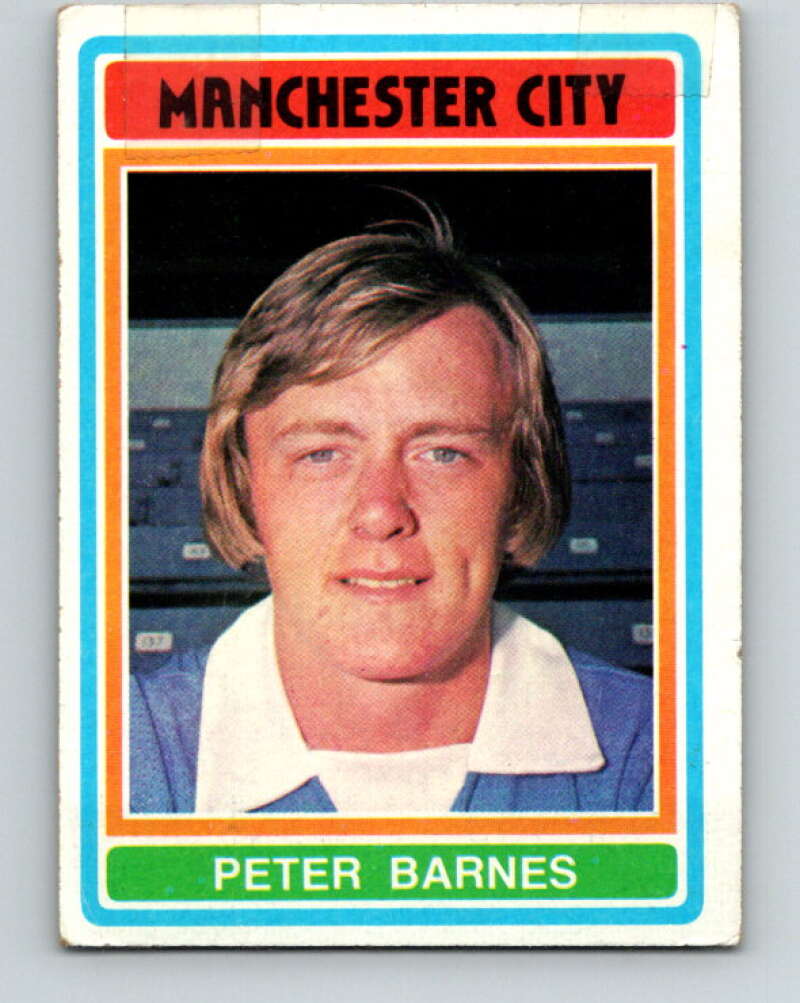 1976-77 Topps England Soccer Football #281 Peter Barnes V28237