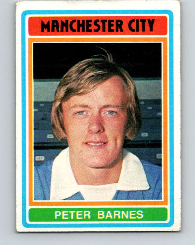 1976-77 Topps England Soccer Football #281 Peter Barnes V28238