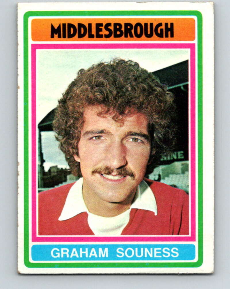 1976-77 Topps England Soccer Football #285 Graham Souness V28240