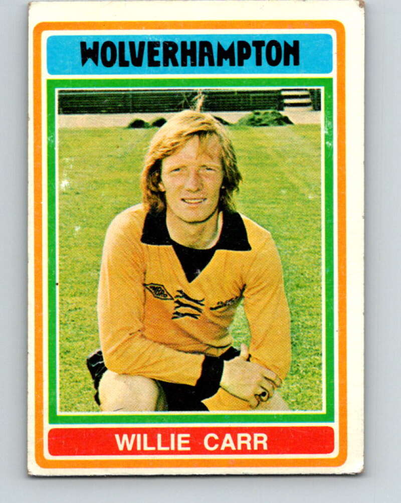 1976-77 Topps England Soccer Football #288 Willie Carr V28241