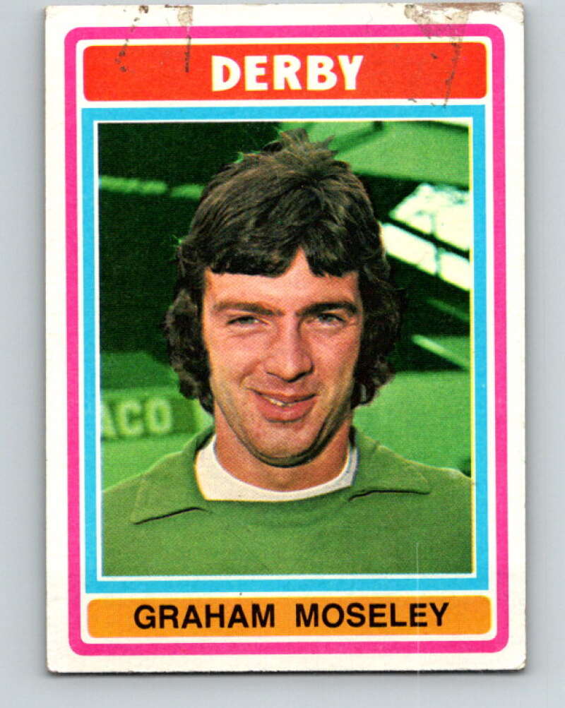 1976-77 Topps England Soccer Football #291 Graham Moseley V28243