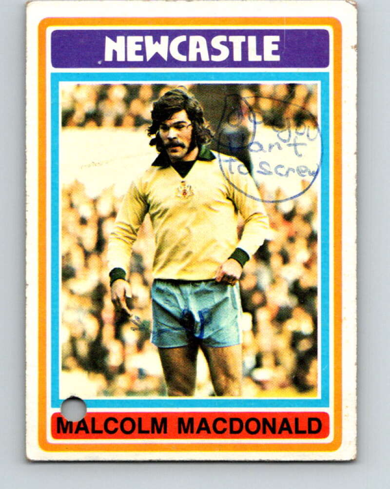 1976-77 Topps England Soccer Football #294 Malcolm Macdonald V28244