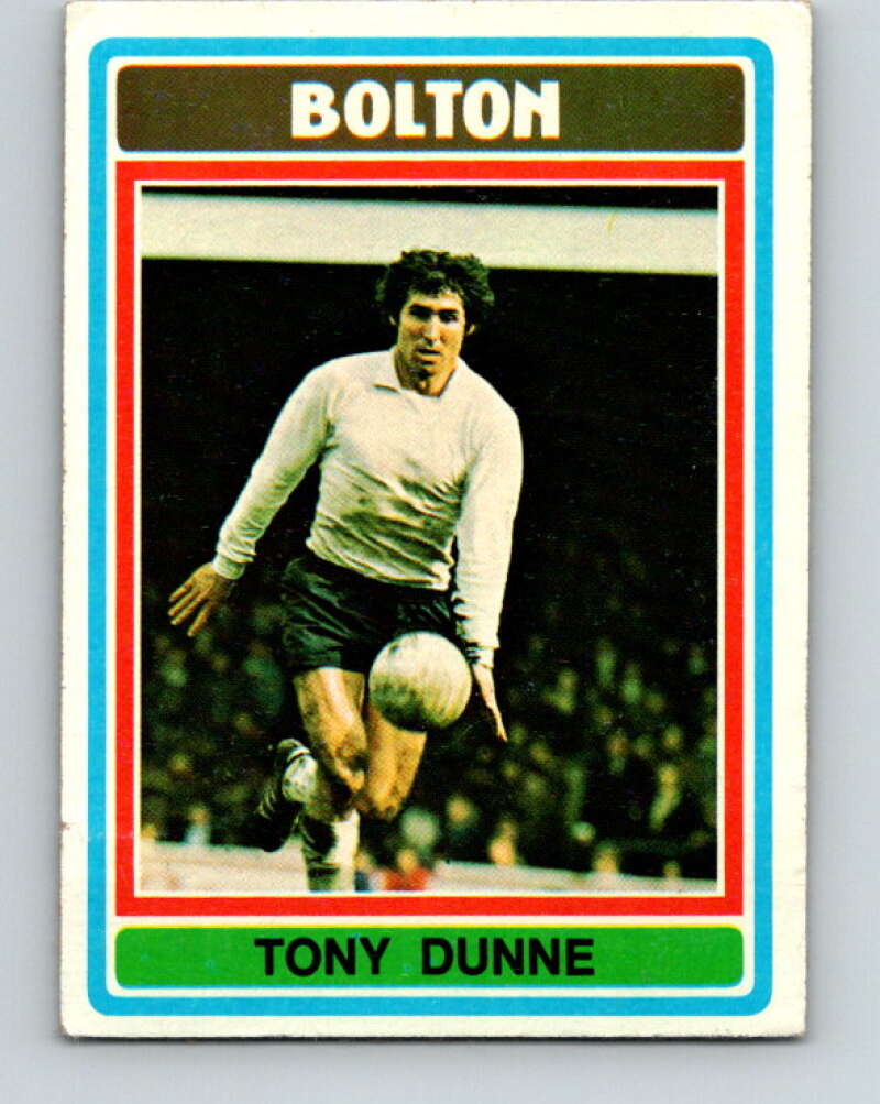 1976-77 Topps England Soccer Football #302 Tony Dunne V28248