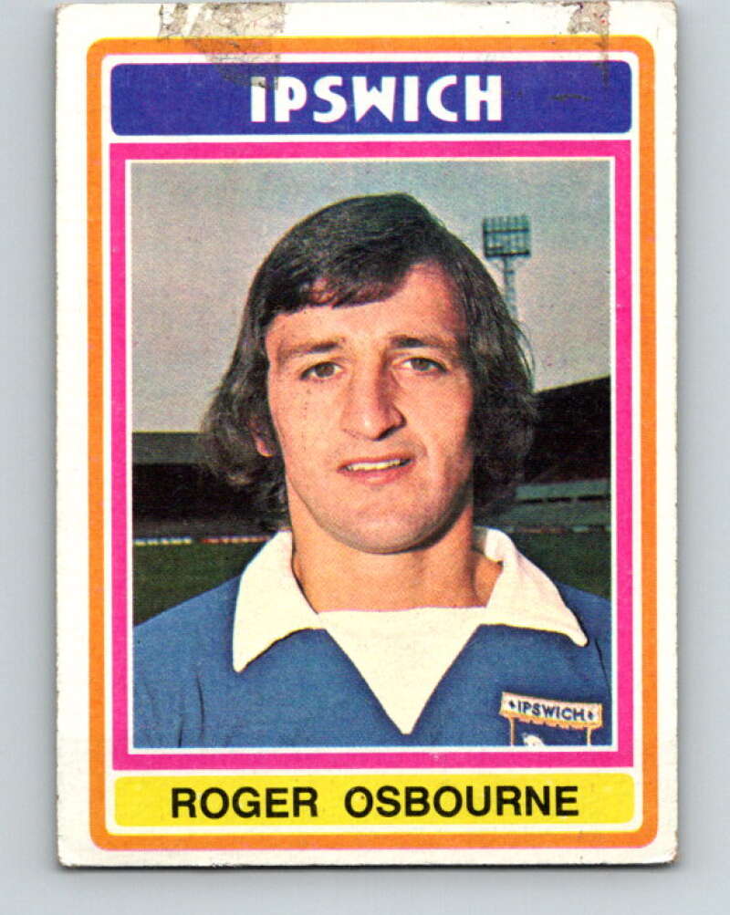 1976-77 Topps England Soccer Football #303 Roger Osborne V28249