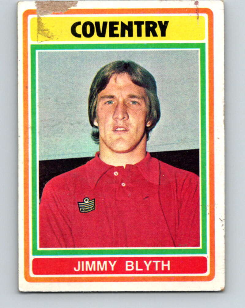 1976-77 Topps England Soccer Football #310 Jimmy Blyth V28251