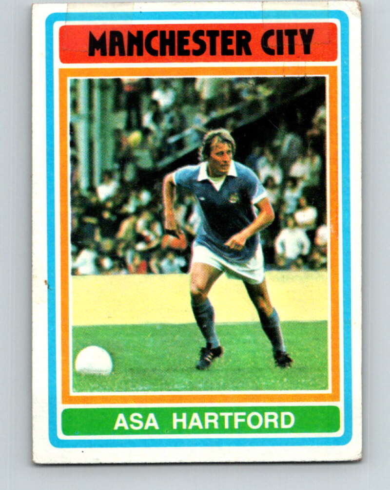1976-77 Topps England Soccer Football #320 Asa Hartford V28258