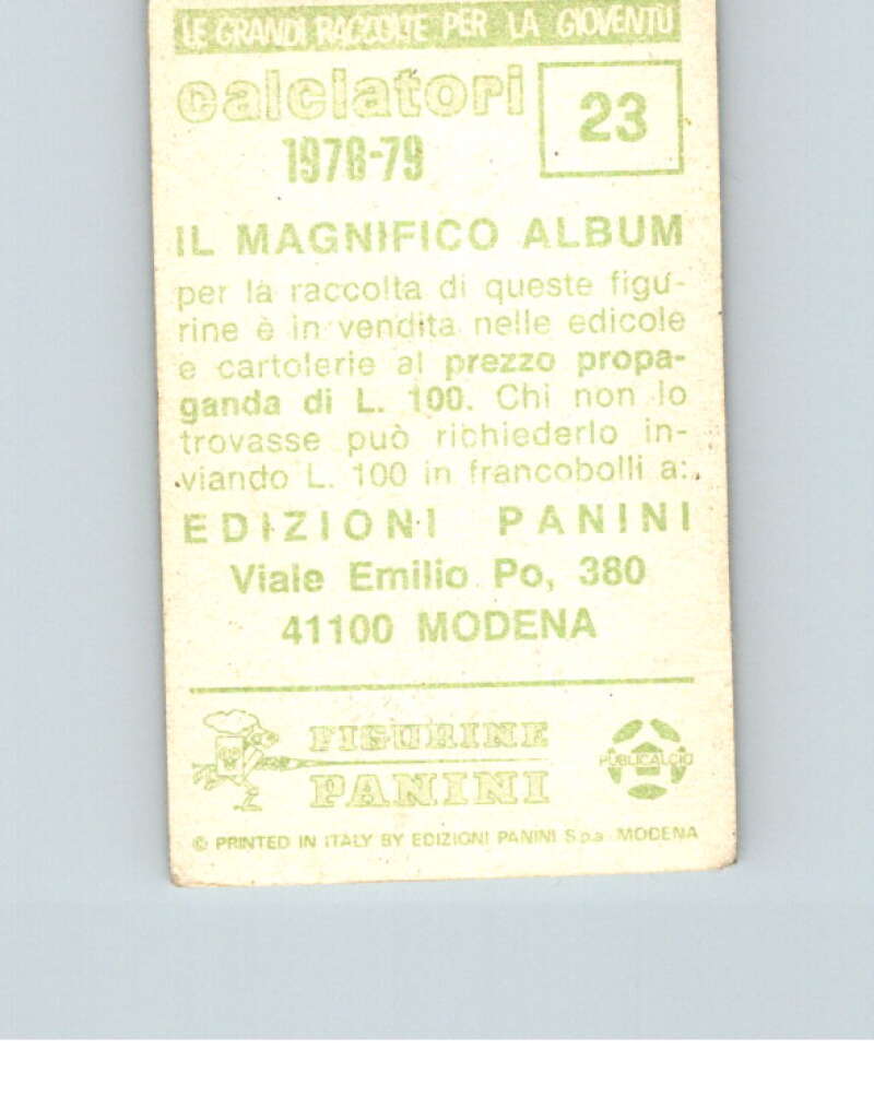 1978-79 Panini Calciatori Soccer #23 Giovanni Mei V28266
