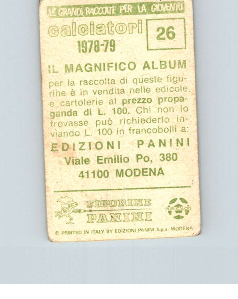 1978-79 Panini Calciatori Soccer #26 Roberto Tavola V28268