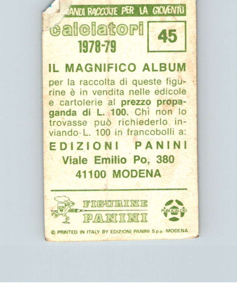1978-79 Panini Calciatori Soccer #45 Pasquale Casale V28274