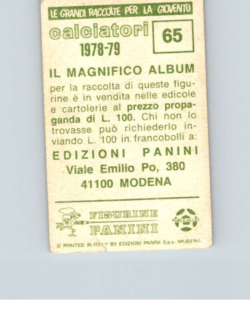 1978-79 Panini Calciatori Soccer #65 Francesco Vincenzi V28279