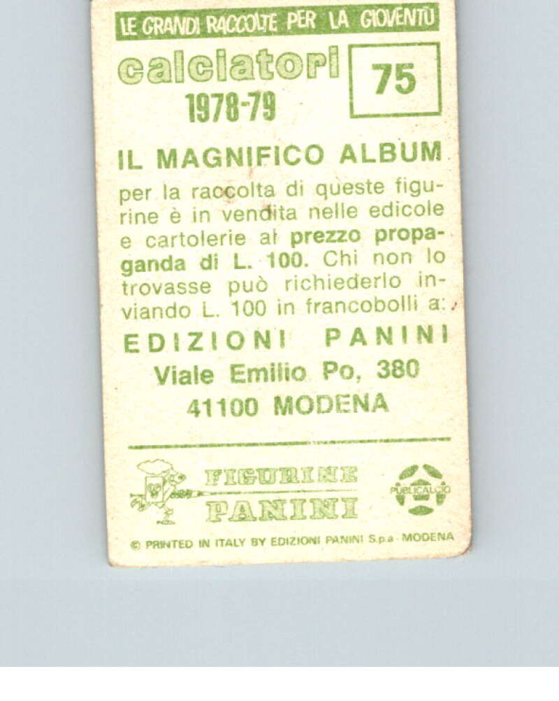 1978-79 Panini Calciatori Soccer #75 Massimo Mattolini V28283