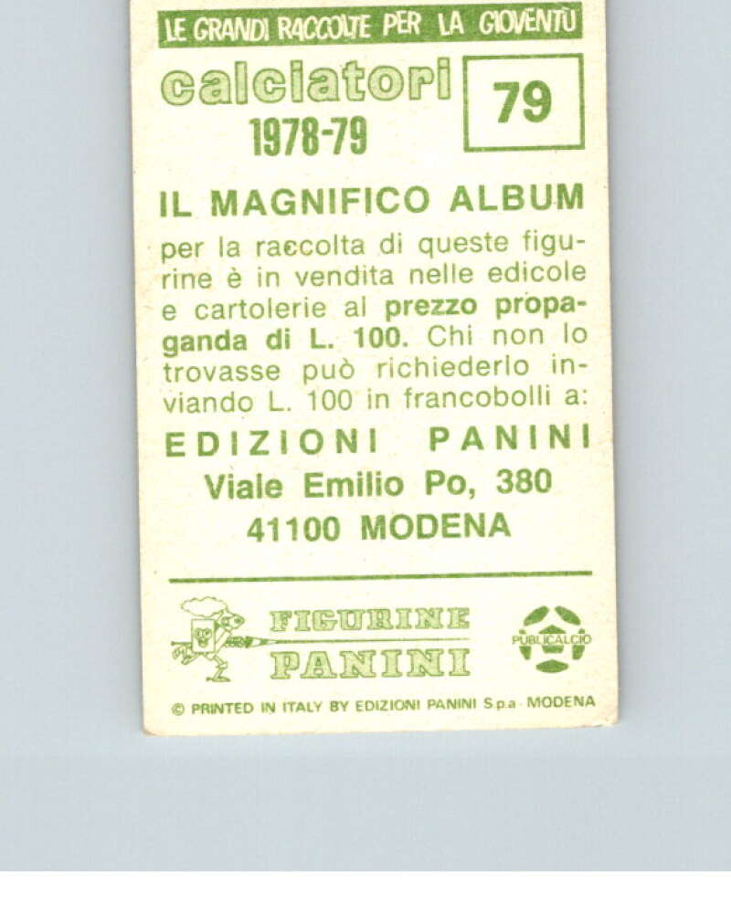 1978-79 Panini Calciatori Soccer #79 Leonardo Menichini V28284