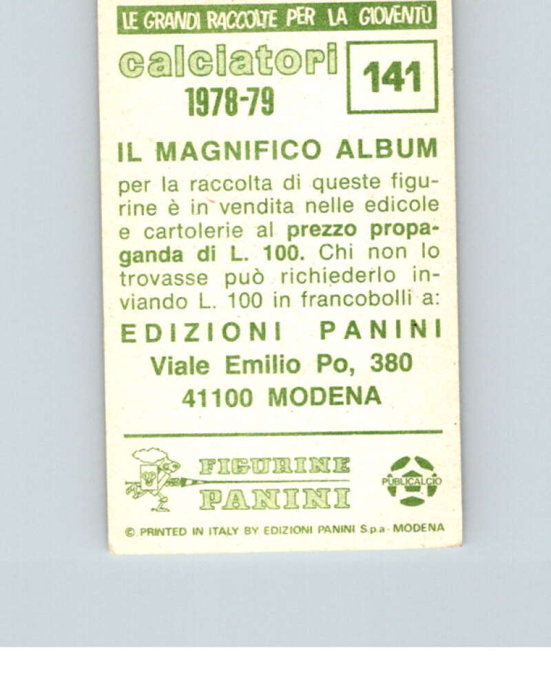 1978-79 Panini Calciatori Soccer #141 Francesco Morini V28294