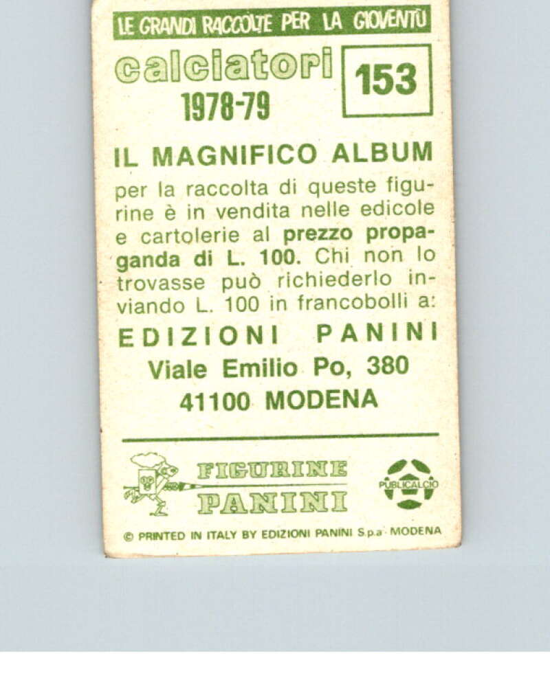 1978-79 Panini Calciatori Soccer #153 Giancarlo Salvi V28296