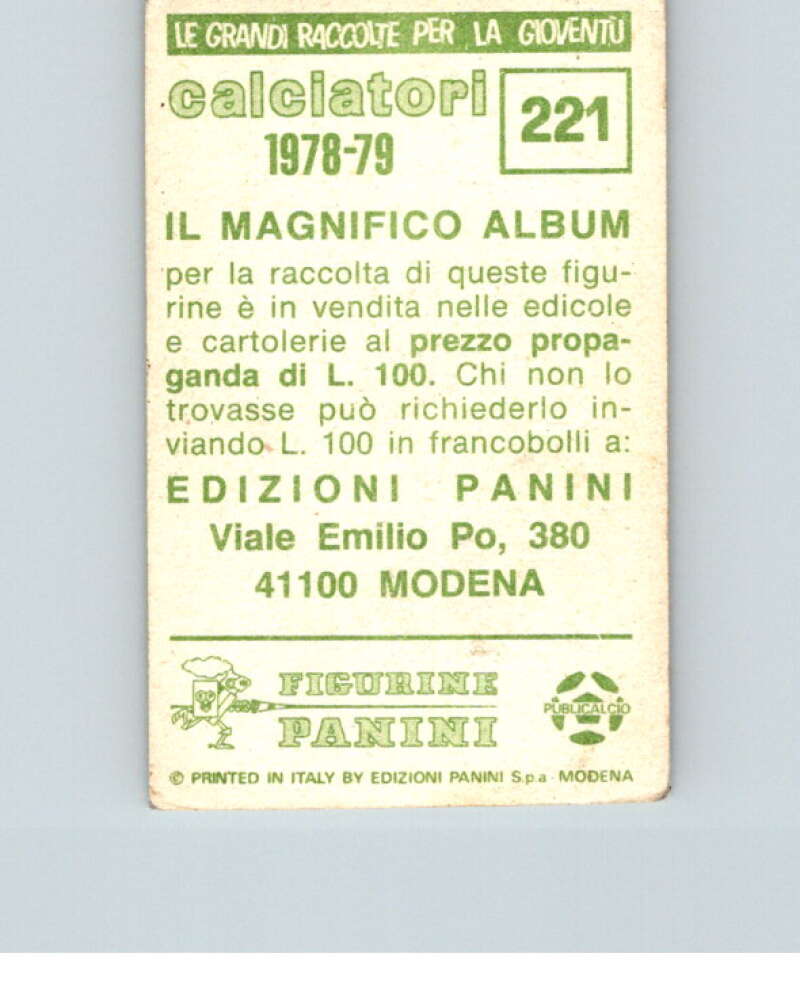 1978-79 Panini Calciatori Soccer #221 Antonio Ceccarini V28313