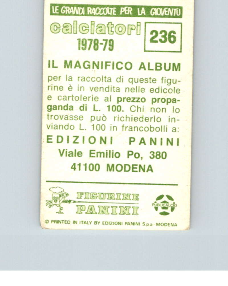 1978-79 Panini Calciatori Soccer #236 Roma V28319