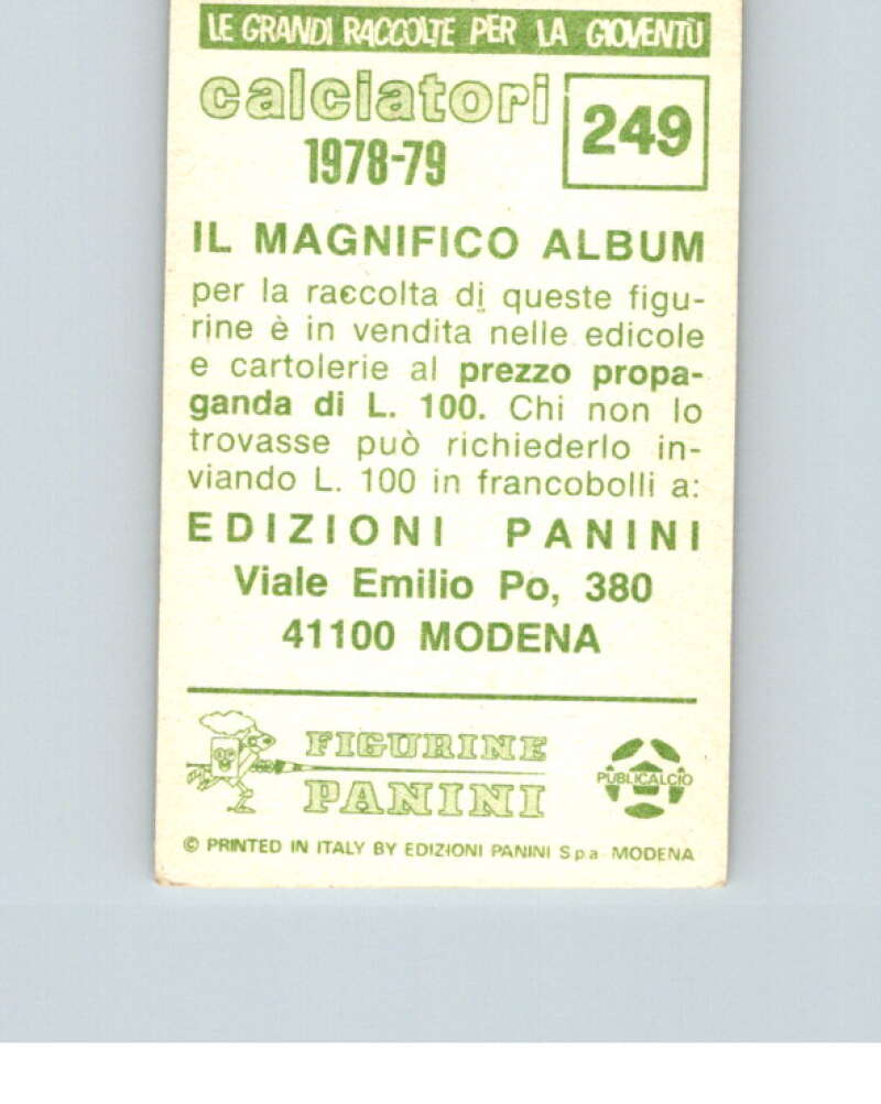 1978-79 Panini Calciatori Soccer #249 Franco Peccenini V28323