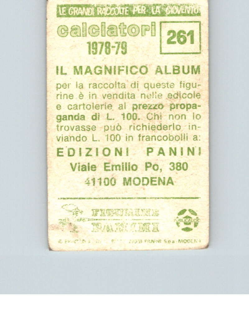 1978-79 Panini Calciatori Soccer #261 Eraldo Pecci V28326