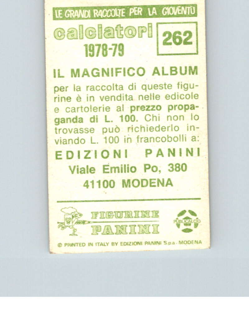 1978-79 Panini Calciatori Soccer #262 Renato Zaccarelli V28327