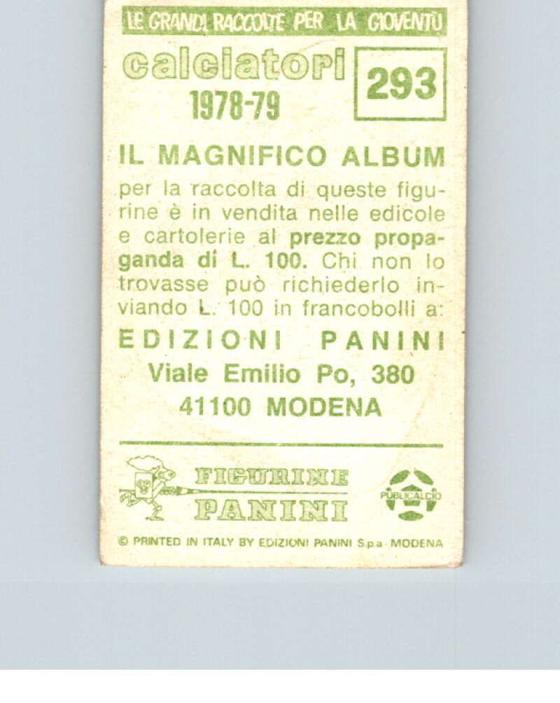 1978-79 Panini Calciatori Soccer #293 Team Flags V28336
