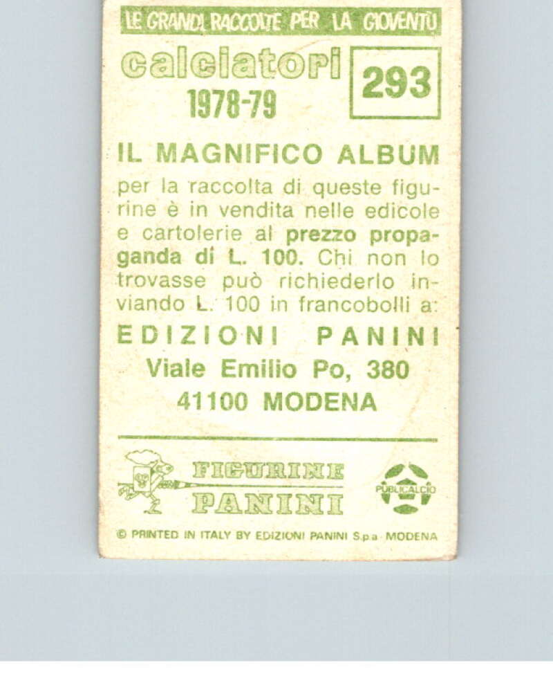 1978-79  Panini Calciatori Soccer #293 Team Flags  V28336