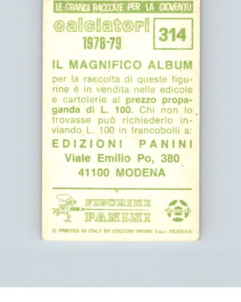 1978-79 Panini Calciatori Soccer #314 Bari V28340