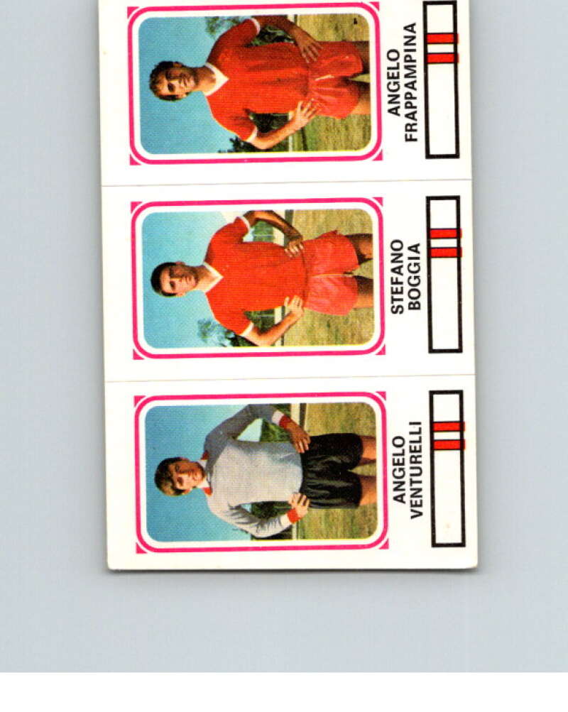 1978-79 Panini Calciatori Soccer #315 Venturelli, Boggia, Frappampina V28342